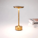 LED wireless touch switch charging desk lamp, retro desktop decorative lamp, suitable for study living room