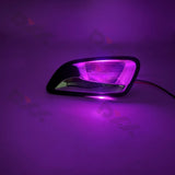 4pcs Mini Car Door Bowl decoration Light Universal 12V Auto Interior Atmosphere Welcome Lamp Low Power LED Frosted transparent