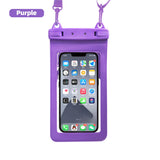 FONKEN Full View Waterproof Case for Phone Underwater Snow Rainforest Transparent Dry Bag Swimming Pouch Big Mobile Phone Covers