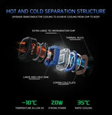 BlackShark 3Pro Magnetic Mobile Radiator 20W Intelligent Temperature Control Cooling Fan RGB Light for iOS Android Cell Cooler