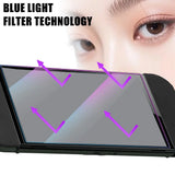 For Switch 2 Anti-blue Light Tempered Glass for Nintendo Switch 2 9H Premium HD Clear Anti-Scratch Screen Protector Accessories