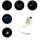 Mini Galaxy Star Projector Two In One Night Light Home Background Atmosphere Light Bedroom Car Decoration Children's Gift