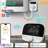 Tuya WiFi Gas Boiler Heating Thermostat Smart Wireless Remote Temperature Battery Controller Socket Receiver Google Home Alexa
