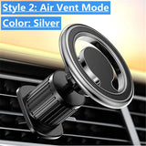 Magnetic Car Phone Holder Stand Magnet Car Mount Support GPS Mobile Bracket In Car For Apple Magsafe For iPhone Samsung Xiaomi
