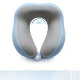 U-shaped Neck Pillow，Medium Soft U-shaped Neck Pillow for Travel and Office | Ergonomically Designed