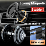 Magnetic Car Phone Holder Stand Magnet Car Mount Support GPS Mobile Bracket In Car For Apple Magsafe For iPhone Samsung Xiaomi