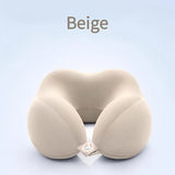 U-shaped Neck Pillow，Medium Soft U-shaped Neck Pillow for Travel and Office | Ergonomically Designed