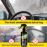 Glass Anti Fog Spray Agent Car Window Long-lasting Effect Car Care Defogging Products Auto Mirror Hydrophobic Coating Spray
