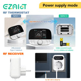 Tuya WiFi Gas Boiler Heating Thermostat Smart Wireless Remote Temperature Battery Controller Socket Receiver Google Home Alexa