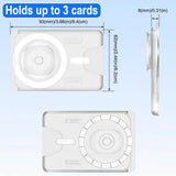 Grippopso For Magsafe Card Holder Wallet Socket Phone Holder for IPhone 16 15 14 13 Pro Max For Samsung Grip Finger Ring Stand
