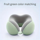 U-shaped Neck Pillow，Medium Soft U-shaped Neck Pillow for Travel and Office | Ergonomically Designed