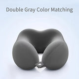 U-shaped Neck Pillow，Medium Soft U-shaped Neck Pillow for Travel and Office | Ergonomically Designed