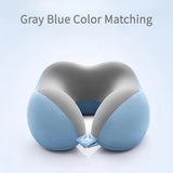 U-shaped Neck Pillow，Medium Soft U-shaped Neck Pillow for Travel and Office | Ergonomically Designed