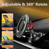 Magnetic Car Phone Holder Stand Magnet Car Mount Support GPS Mobile Bracket In Car For Apple Magsafe For iPhone Samsung Xiaomi