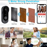 Tuya Wireless Doorbell With Camera Bundle Doorbell Smart Home WIFI HD Outdoor Phone Camera Security Video Intercom Night Vision